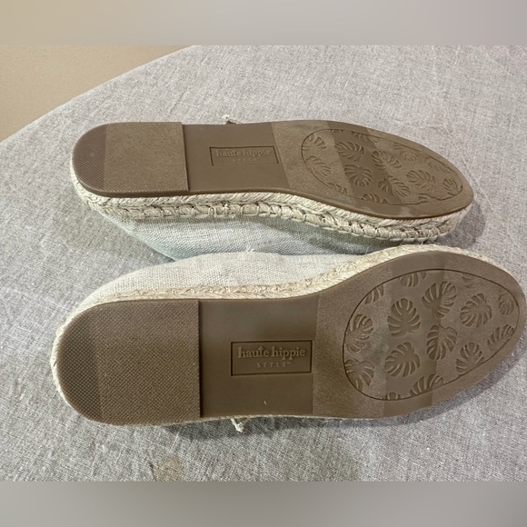 NEW Haute Hippie Cecily Women’s Shoes Espadrilles Beige  Size 6.5 Canvas - Picture 6 of 6